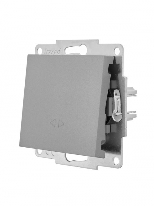Выключатель промежуточный 1-кл. СП Vesna механизм платина LEZARD 742-3588-107 742-3588-107