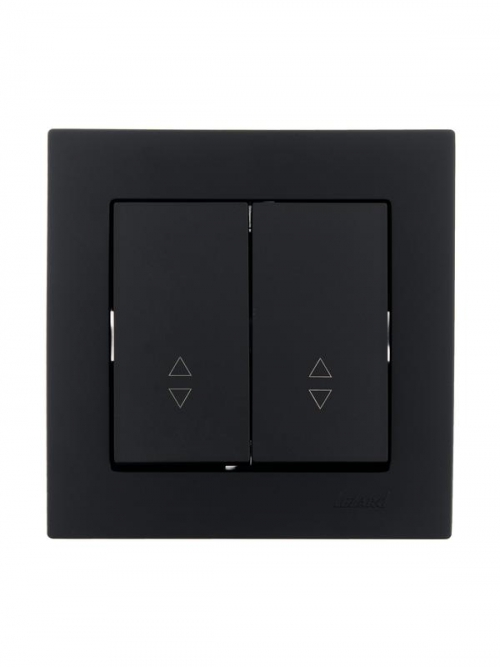 Переключатель проходной 2-кл. СП Vesna механизм черн. бархат LEZARD 742-4288-106 742-4288-106