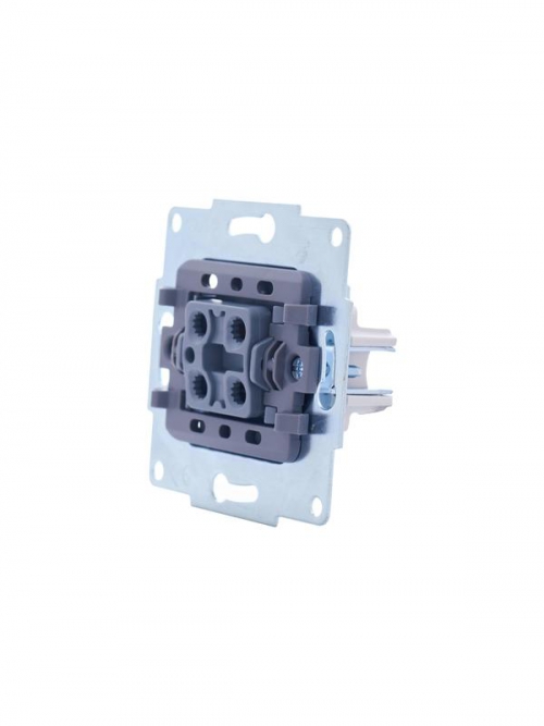 Переключатель проходной 1-кл. СП Vesna механизм крем. LEZARD 742-0388-105 742-0388-105