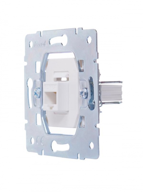 Розетка компьютерная 1-м СП Vesna механизм крем. LEZARD 742-0388-139 742-0388-139