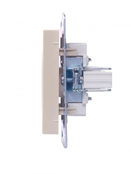 Розетка компьютерная 1-м СП Vesna механизм крем. LEZARD 742-0388-139 742-0388-139