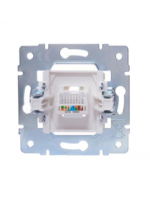 Розетка компьютерная 1-м СП Vesna механизм крем. LEZARD 742-0388-139 742-0388-139