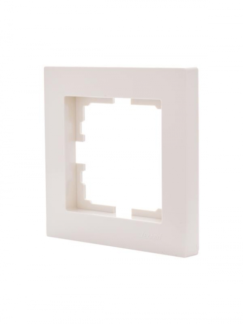 Рамка 1-местн. горизонт. VESNA кремов. LEZARD 742-0300-146 742-0300-146