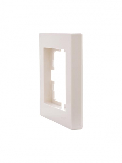 Рамка 1-местн. горизонт. VESNA кремов. LEZARD 742-0300-146 742-0300-146