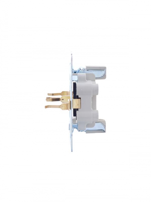 Розетка 2-м СП VESNA с заземл. со шторками ПБТ кремов. LEZARD 742-0300-178B 742-0300-178B