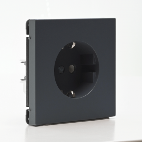 Розетка ArtGallery 16А с заземл. быстрозажим. клем. механизм грифель SE GAL000743S GAL000743S