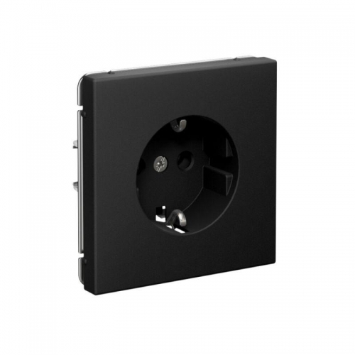 Розетка ArtGallery 16А с заземл. быстрозажим. клем. механизм карбон SE GAL001043S GAL001043S