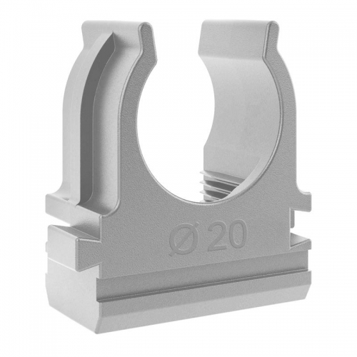 Держатель для труб (клипса) d20мм TOKOV ELECTRIC TKE-LC-20-G TKE-LC-20-G