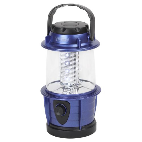 Фонарь светодиодный кемпинговый KB-101 12LED элементы питания 3хAA (не в компл.) син. металлик Трофи Б0054482 Б0054482