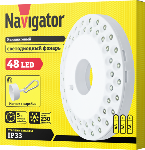 Фонарь 94 948 NPT-CA06-3AA блист. Navigator 94948 94948