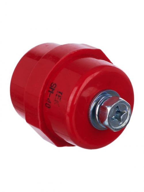 Изолятор SM40 (М8) силовой с болтом IEK YIS11-40-12-B YIS11-40-12-B
