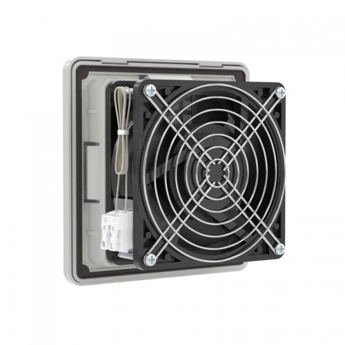 Вентилятор с решеткой и фильтром 44/46куб.м/ч 230В IP54 DKC R5RV12230 R5RV12230