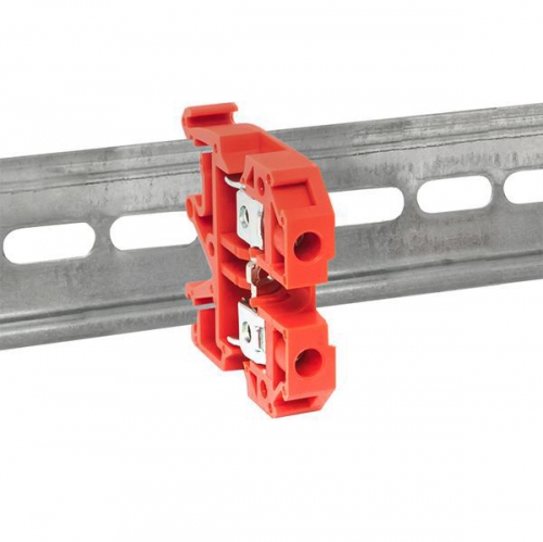 Колодка клеммная JXB-2.5/35 (25а) крас. EKF plc-jxb-2.5/35r plc-jxb-2.5/35r