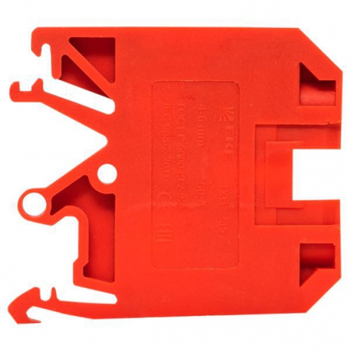 Колодка клеммная JXB-2.5/35 (25а) крас. EKF plc-jxb-2.5/35r plc-jxb-2.5/35r