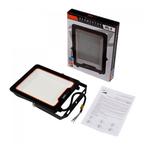 Прожектор светодиодный PFL-V 100Вт 6500К IP65 ДО Pro JazzWay 5039759 5039759