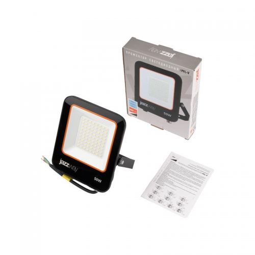 Прожектор светодиодный PFL-V 50Вт 6500К IP65 ДО JazzWay 5039735 5039735
