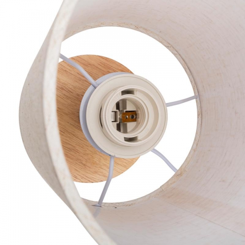 Светильник настольный JH1-01-iv 1х60Вт E27 (основа: натуральное дерево) IP20 JazzWay 5058231 5058231