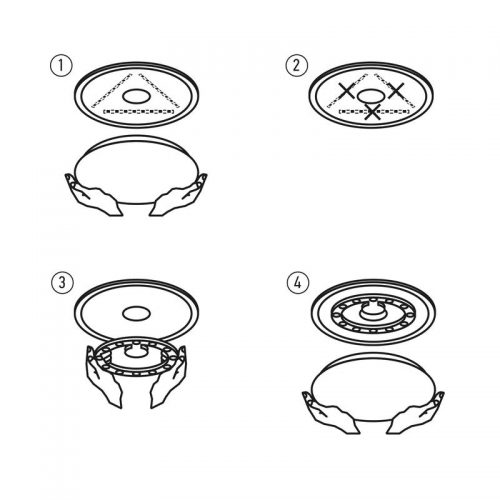 Модуль светодиодный PPB-Module 40Вт 4000К D230мм IP20 JazzWay 5062375 5062375