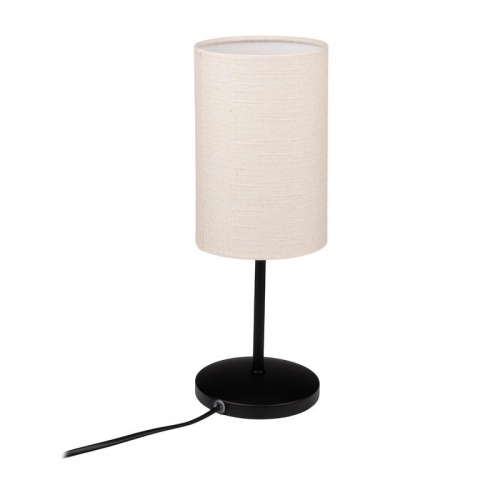 Светильник настольный JH3-01-iv E14 IP20 110х110х310мм метал.; ткань; PVC-пластик беж. JazzWay 5062351 5062351