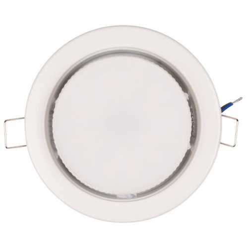 Светильник PGX53 10639.1 106х39мм под лампу GX53 до 20Вт встраив. бел. (пакет) JazzWay 5067080 5067080