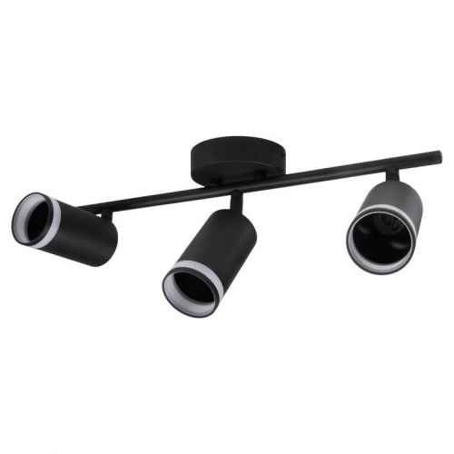 Светильник PCL-0103 3xGU10 IP20 230В BL настен./потолочн. декор. под лампу JazzWay 5066427 5066427