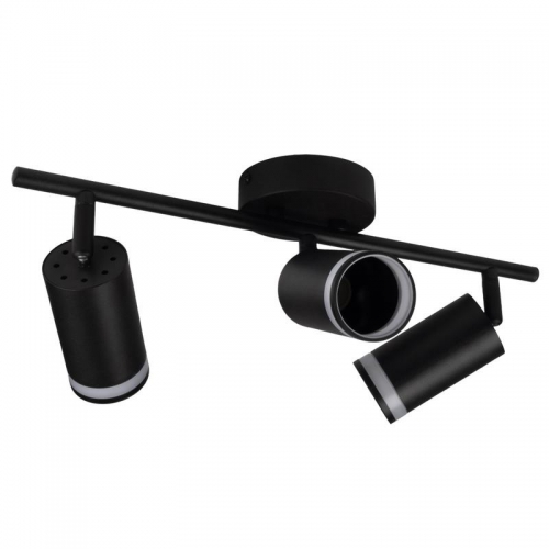 Светильник PCL-0103 3xGU10 IP20 230В BL настен./потолочн. декор. под лампу JazzWay 5066427 5066427