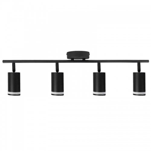 Светильник PCL-0104 4xGU10 IP20 230В BL настен./потолочн. декор. под лампу JazzWay 5066465 5066465
