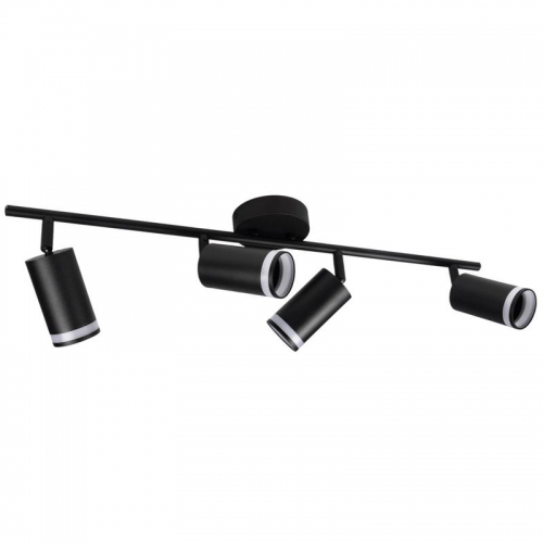 Светильник PCL-0104 4xGU10 IP20 230В BL настен./потолочн. декор. под лампу JazzWay 5066465 5066465