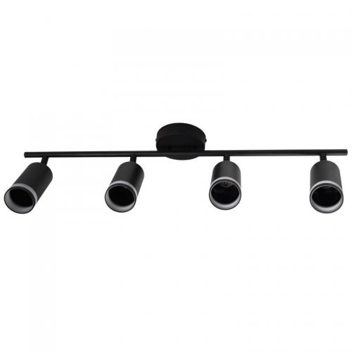 Светильник PCL-0104 4xGU10 IP20 230В BL настен./потолочн. декор. под лампу JazzWay 5066465 5066465