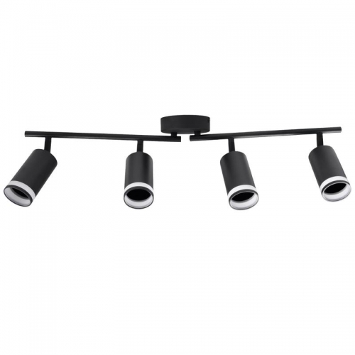 Светильник PCL-0204 4xGU10 IP20 230В BL настен./потолочн. декор. под лампу JazzWay 5066502 5066502