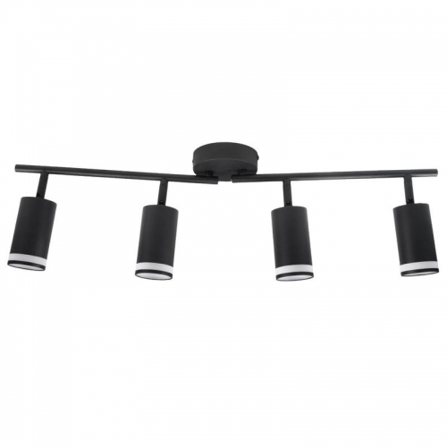 Светильник PCL-0204 4xGU10 IP20 230В BL настен./потолочн. декор. под лампу JazzWay 5066502 5066502