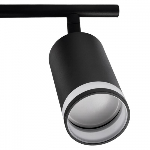 Светильник PCL-0204 4xGU10 IP20 230В BL настен./потолочн. декор. под лампу JazzWay 5066502 5066502