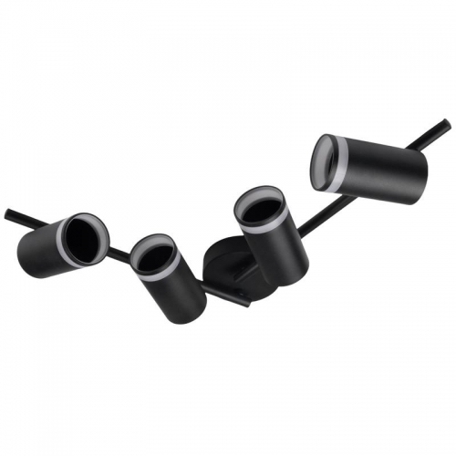 Светильник PCL-0204 4xGU10 IP20 230В BL настен./потолочн. декор. под лампу JazzWay 5066502 5066502