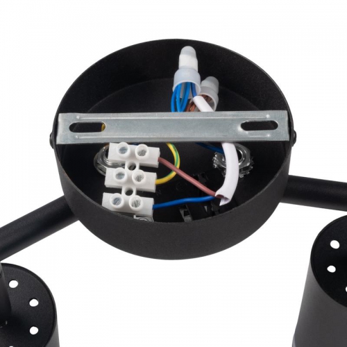 Светильник PCL-0204 4xGU10 IP20 230В BL настен./потолочн. декор. под лампу JazzWay 5066502 5066502