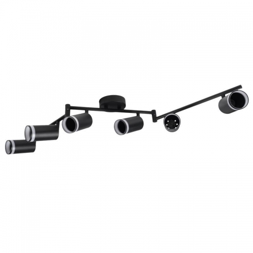 Светильник PCL-0306 6xGU10 IP20 230В BL настен./потолочн. декор. под лампу JazzWay 5066601 5066601