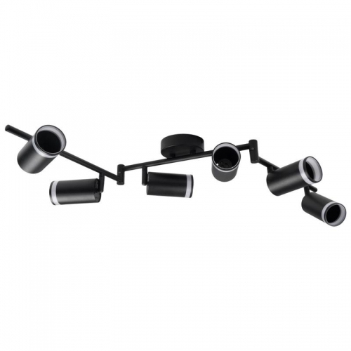 Светильник PCL-0306 6xGU10 IP20 230В BL настен./потолочн. декор. под лампу JazzWay 5066601 5066601