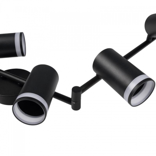 Светильник PCL-0306 6xGU10 IP20 230В BL настен./потолочн. декор. под лампу JazzWay 5066601 5066601