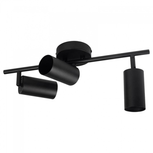 Светильник PCL-0403 3xGU10 IP20 230В BL настен./потолочн. декор. под лампу JazzWay 5066649 5066649