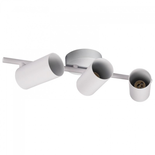 Светильник PCL-0403 3xGU10 IP20 230В WH настен./потолочн. декор. под лампу JazzWay 5066663 5066663