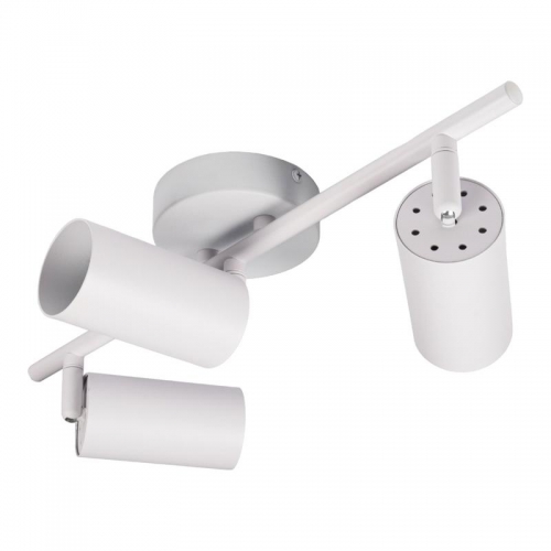 Светильник PCL-0403 3xGU10 IP20 230В WH настен./потолочн. декор. под лампу JazzWay 5066663 5066663