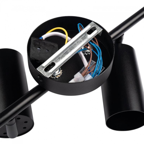 Светильник PCL-0404 4xGU10 IP20 230В BL настен./потолочн. декор. под лампу JazzWay 5066687 5066687