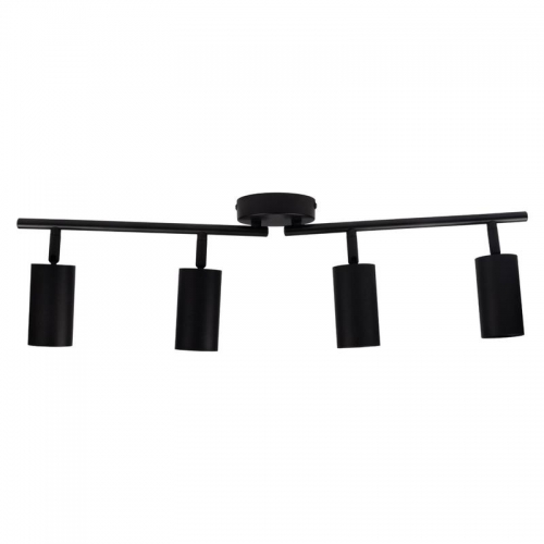 Светильник PCL-0504 4xGU10 IP20 230В BL настен./потолочн. декор. под лампу JazzWay 5066724 5066724