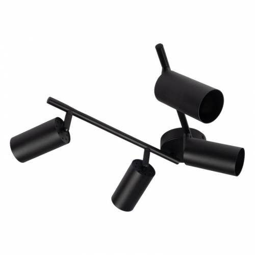 Светильник PCL-0504 4xGU10 IP20 230В BL настен./потолочн. декор. под лампу JazzWay 5066724 5066724