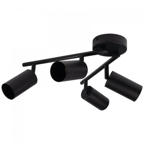 Светильник PCL-0504 4xGU10 IP20 230В BL настен./потолочн. декор. под лампу JazzWay 5066724 5066724