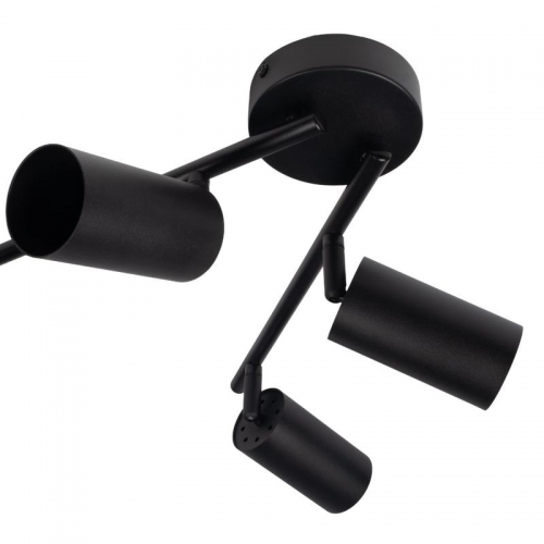 Светильник PCL-0504 4xGU10 IP20 230В BL настен./потолочн. декор. под лампу JazzWay 5066724 5066724