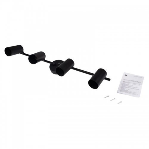 Светильник PCL-0504 4xGU10 IP20 230В BL настен./потолочн. декор. под лампу JazzWay 5066724 5066724