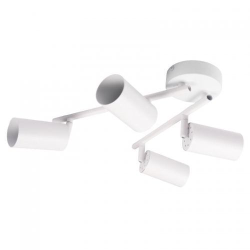 Светильник PCL-0504 4xGU10 IP20 230В WH настен./потолочн. декор. под лампу JazzWay 5066748 5066748