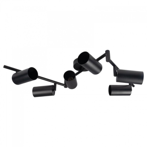 Светильник PCL-0606 6xGU10 IP20 230В BL настен./потолочн. декор. под лампу JazzWay 5066762 5066762