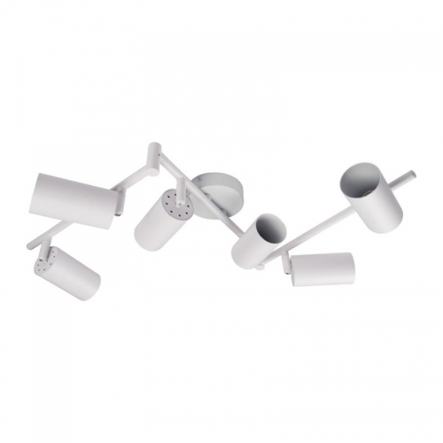 Светильник PCL-0606 6xGU10 IP20 230В WH настен./потолочн. декор. под лампу JazzWay 5066786 5066786