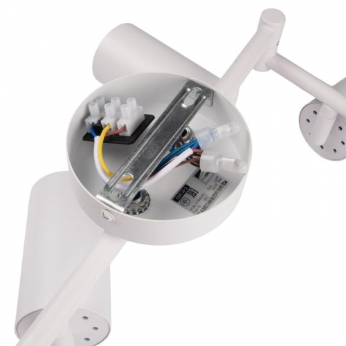 Светильник PCL-0606 6xGU10 IP20 230В WH настен./потолочн. декор. под лампу JazzWay 5066786 5066786